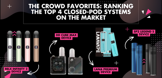 The Crowd Favorites: Ranking the Top 4 Closed-Pod Systems on the Market