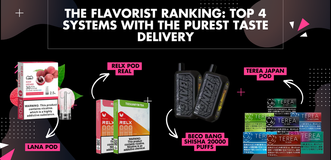 The Flavorist Ranking: Top 4 Systems with the Purest Taste Delivery