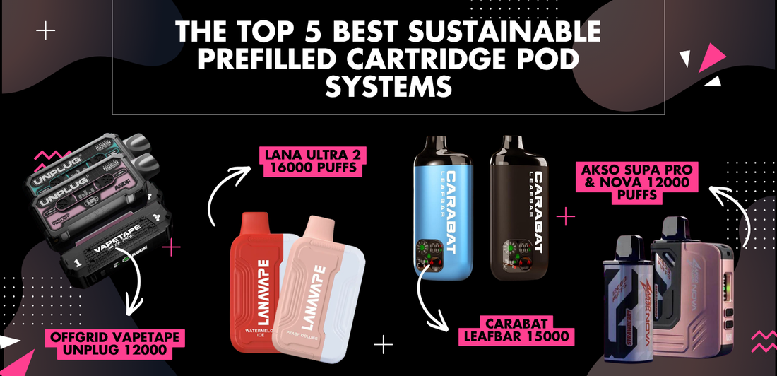 The Top 5 Best Sustainable Prefilled Cartridge Pod Systems