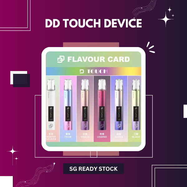 DD Touch Device Smart Pod Kit Vape Device for Singapore Market