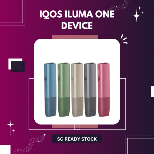 IQOS ILUMA ONE All in One Heated Tobacco Device in Premium Color Varieties