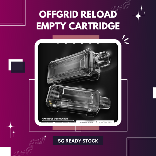 Offgrid Reload Empty Cartridge refillable vape pod for e-liquids