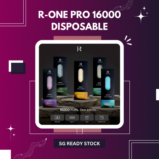 R-One Pro 16000 Disposable Vape Device Profile View